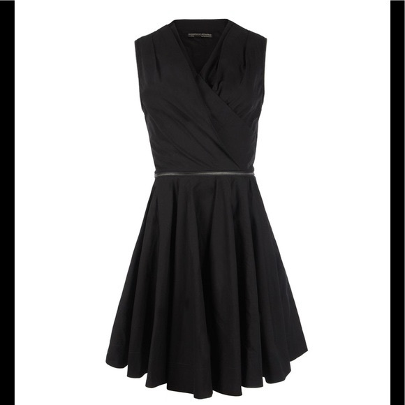 All Saints Dresses & Skirts - All Saints Caden Black Zipper flare sleeveless Dress Size 0